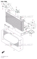 RADIATEUR D'HUILE pour Suzuki HAYABUSA 1300 2022