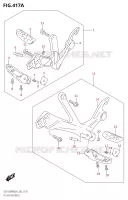 REPOSE PIED pour Suzuki HAYABUSA 1300 2022