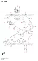RESERVOIR D'ESSENCE pour Suzuki HAYABUSA 1300 2022