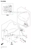 SELLE pour Suzuki HAYABUSA 1300 2022