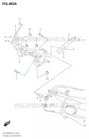 SUPPORT CARENAGE AVANT pour Suzuki HAYABUSA 1300 2022