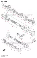 TRANSMISSION pour Suzuki HAYABUSA 1300 2022