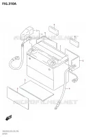 BATTERIE pour Suzuki DR 650 2018
