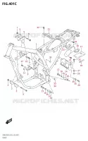 CADRE (DR650SE:L8:E33) pour Suzuki DR 650 2018