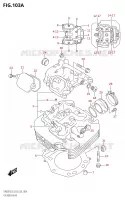 CULASSE pour Suzuki DR 650 2018