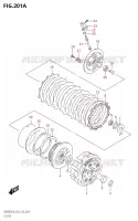 EMBRAYAGE pour Suzuki DR 650 2018