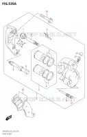 ETRIER DE FREIN AVANT pour Suzuki DR 650 2018