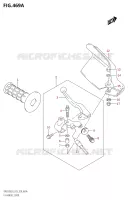 LH HANDLE LEVER pour Suzuki DR 650 2018