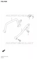 REAR GRIP (DR650SE:L8:E03) pour Suzuki DR 650 2018