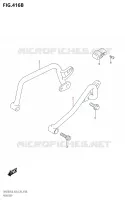 REAR GRIP (DR650SE:L8:E28) pour Suzuki DR 650 2018