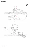 RH HANDLE LEVER pour Suzuki DR 650 2018