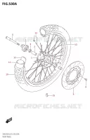 ROUE AVANT pour Suzuki DR 650 2018