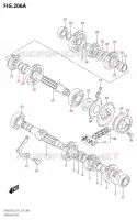 TRANSMISSION pour Suzuki DR 650 2018