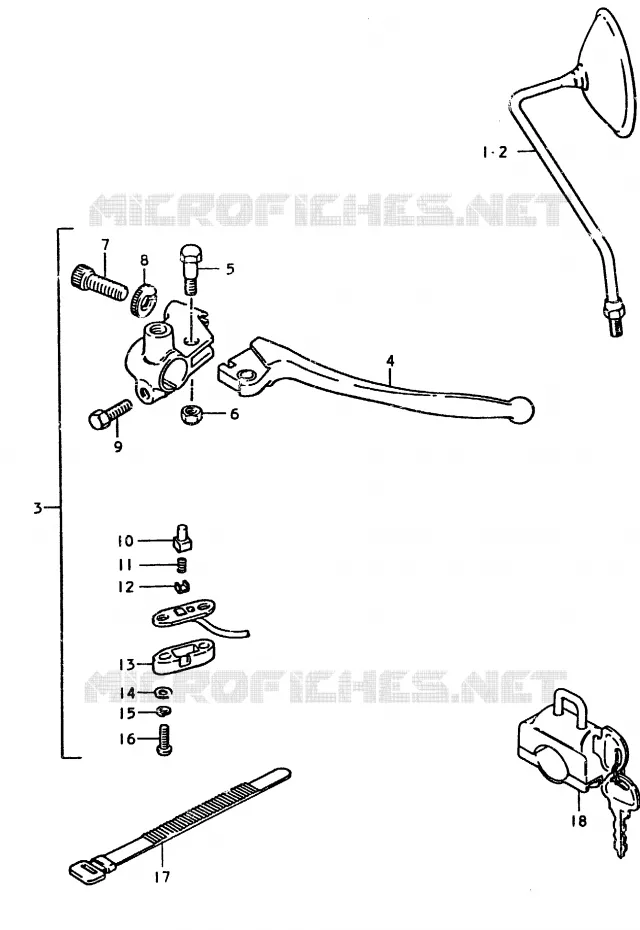 PIECES MARCHES SPECIAUX (E24) Suzuki MOTO 370 SP 1978  SP370C(C/N)