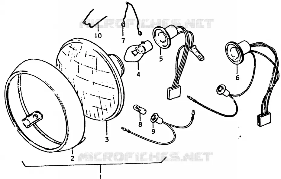 PIECES MARCHES SPECIAUX (E25) Suzuki MOTO 370 SP 1978  SP370C(C/N)