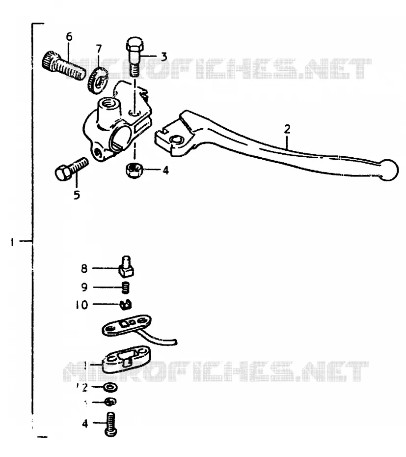PIECES MARCHES SPECIAUX (E30) Suzuki MOTO 370 SP 1978  SP370C(C/N)