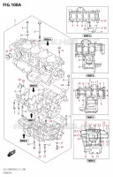 CARTERS MOTEUR pour Suzuki GSX-S 1000 2022