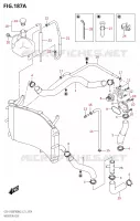 DURITES DE RADIATEUR   VASE D'EXPANSION pour Suzuki GSX-S 1000 2022