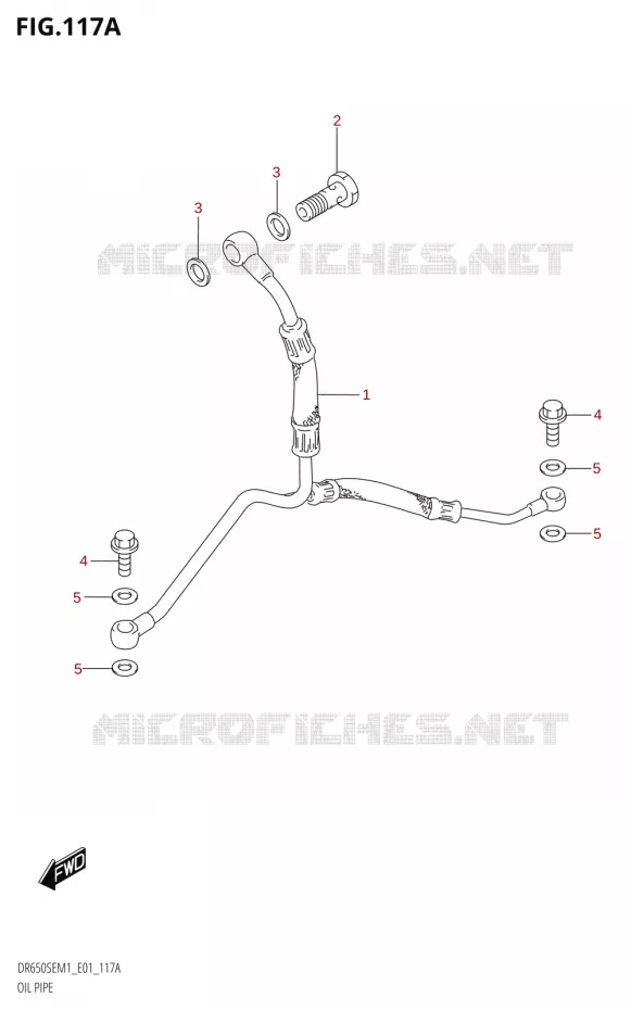 DURITE D'HUILE Suzuki MOTO 650 DR 2021  DR650SE M1 (E01)