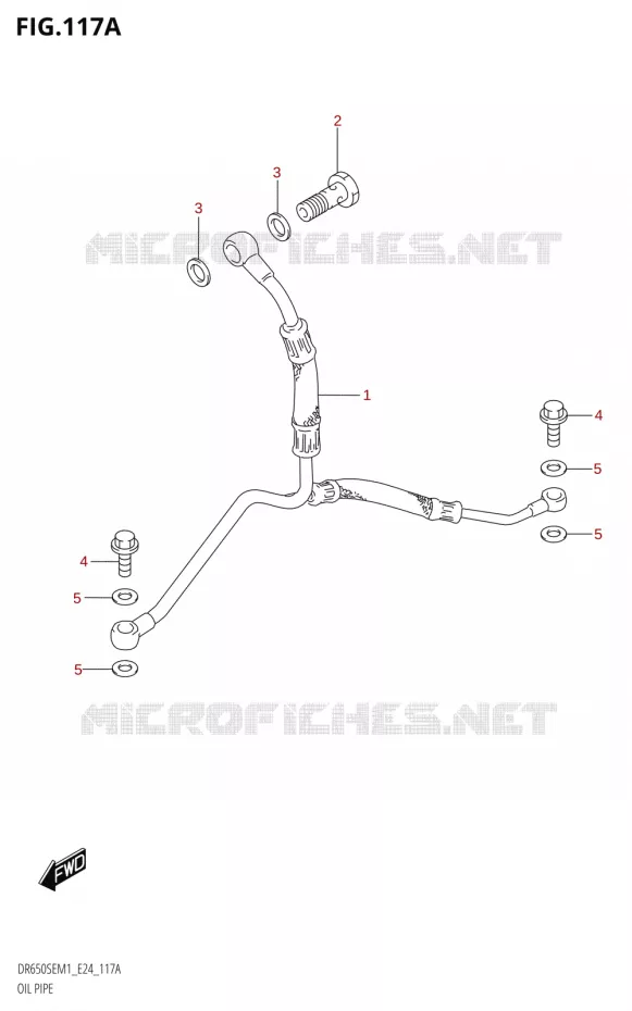 DURITE D'HUILE Suzuki MOTO 650 DR 2021  DR650SE M1 (E24)