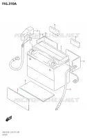 BATTERIE pour Suzuki DR 650 2021