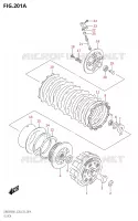 EMBRAYAGE pour Suzuki DR 650 2021