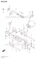 ENSEMBLE DE SELECTION DE VITESSES pour Suzuki DR 650 2021
