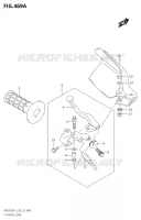 ENSEMBLE LEVIER   POIGNEE GAUCHE pour Suzuki DR 650 2021