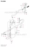 MAITRE CYLINDRE DE FREIN ARRIERE pour Suzuki DR 650 2021