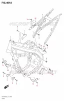 CADRE pour Suzuki RM-Z 450 2022
