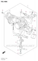 CORPS DE PAPILLON pour Suzuki RM-Z 450 2022