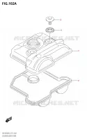 COUVRE CULASSE pour Suzuki RM-Z 450 2022