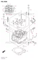 CULASSE pour Suzuki RM-Z 450 2022