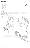 POMPE A HUILE pour Suzuki RM-Z 450 2022