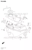 RESERVOIR D'ESSENCE pour Suzuki RM-Z 450 2022