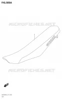 SELLE pour Suzuki RM-Z 450 2022