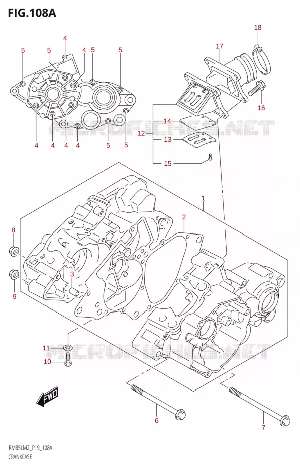 CARTER Suzuki MOTO 85 RM 2022  RM85L M2 (E19)