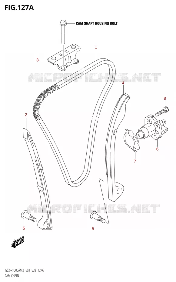 DISTRIBUTION Suzuki MOTO 1000 GSX-R 2022  GSX-R1000A M2 (E03 E28)