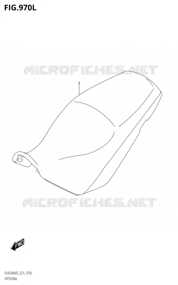 OPTIONSL (SELLE BASSE) Suzuki MOTO 650 V-STROM 2022  DL650XA M2 (E21)