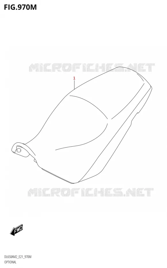 OPTIONSL (SELLE HAUTE) Suzuki MOTO 650 V-STROM 2022  DL650XA M2 (E21)