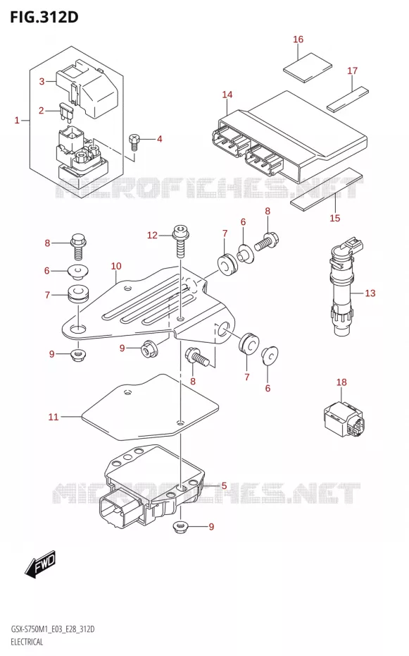 ELECTRIQUE (GSX-S750A,GSX-S750ZA:E33) Suzuki MOTO 750 GSX-S 2021  GSX-S750 / GSX-S750Z /​ GSX-S750A / ​GSX-S750ZA (E03 E28 )