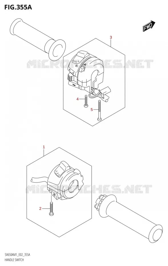 COMMODOSITCH (SV650A,SV650AU) Suzuki MOTO 650 SV 2021  SV650A M1 (E02)