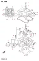 CULASSE (REAR) pour Suzuki SV 650 2022