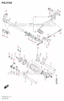 ENSEMBLE SELECTEUR DE VITESSESV650AU) pour Suzuki SV 650 2022