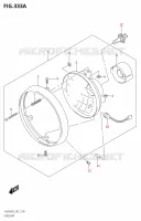 PHARE (E19) pour Suzuki SV 650 2022