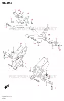 REPOSE PIED (SV650XA,SV650XAU) pour Suzuki SV 650 2022