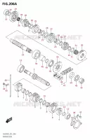 TRANSMISSION pour Suzuki SV 650 2022