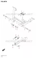 BEQUILLE pour Suzuki BURGMAN 400 2022