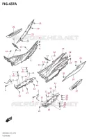 REPOSE PIEDS pour Suzuki BURGMAN 400 2022