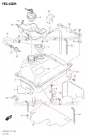 RESERVOIR D'ESSENCE pour Suzuki BURGMAN 400 2022